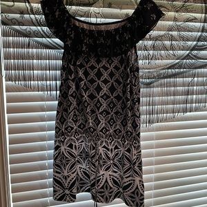 White House Black Market sleeveless tie string dress